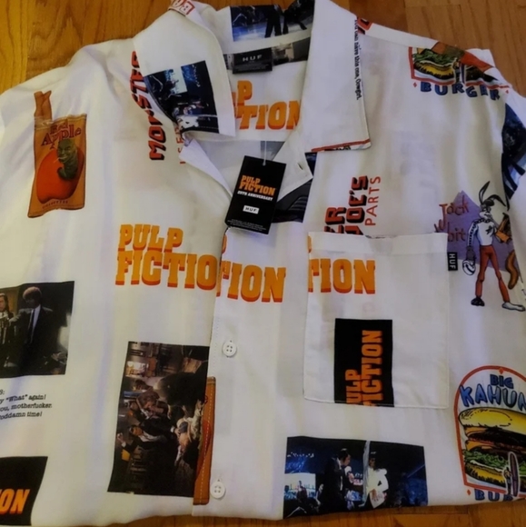 HUF x Pulp Fiction Woven Shirt - Picture 11 of 12